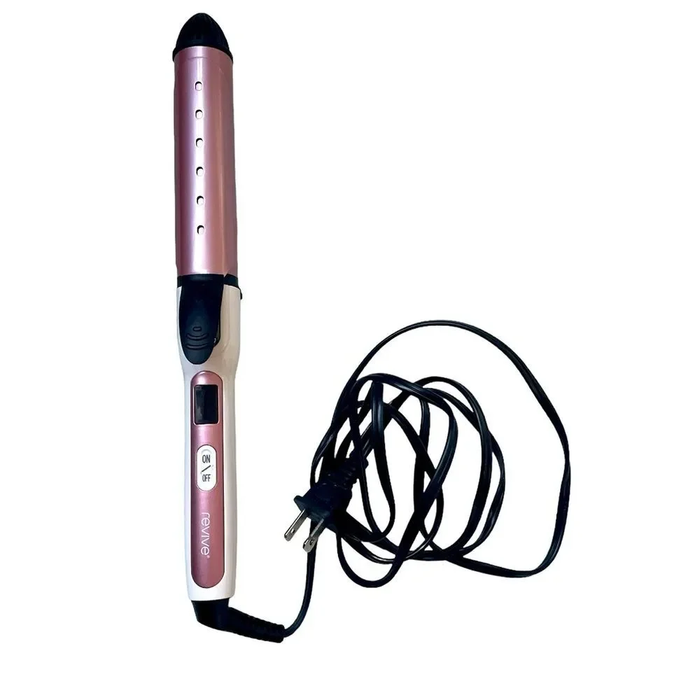 Revive Hair Styling Tools Curling Wand Barrels Pink